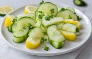 Lemon Cucumber Recepies